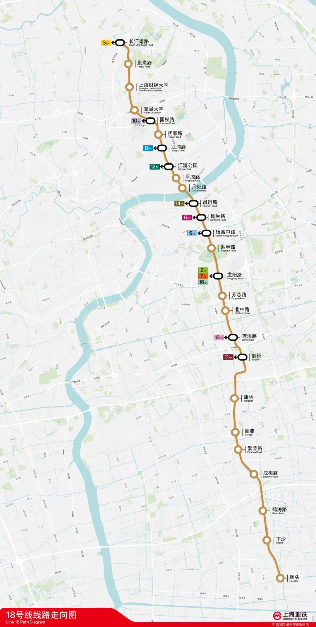 上海地鐵18號線最新消息