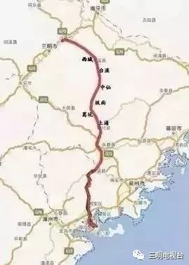 最新廈沙高速路線圖