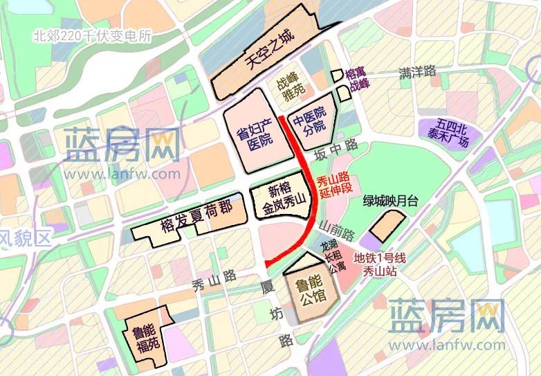 福州五四北最新規劃圖